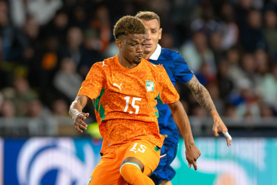 Amad Diallo face à la France.