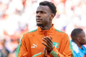 Evan Ndicka. Page de l'Equipe Nationale de Football Côte d'Ivoire sur Facebook