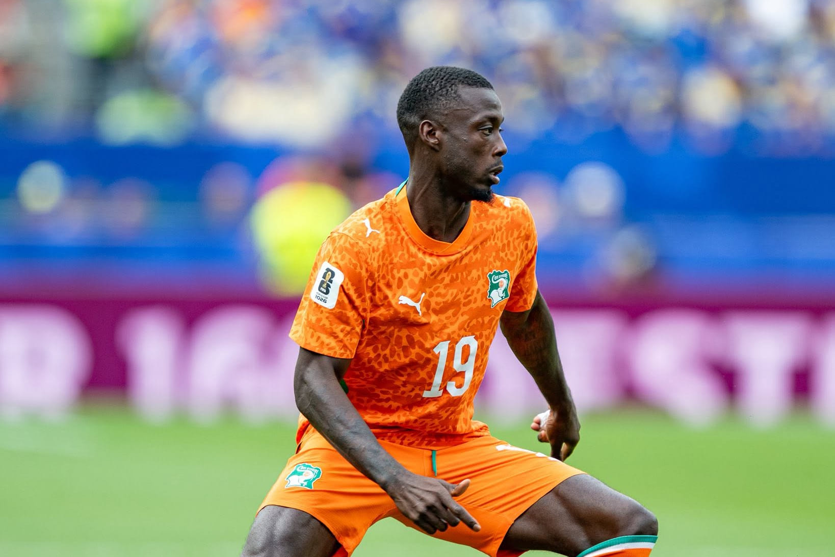 Nicolas Pépé. Source photo page de l'Equipe Nationale de Football Côte d'Ivoire sur Facebook