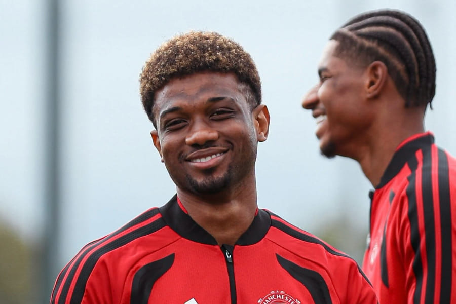 Amad Diallo. Site officiel de Manchester United