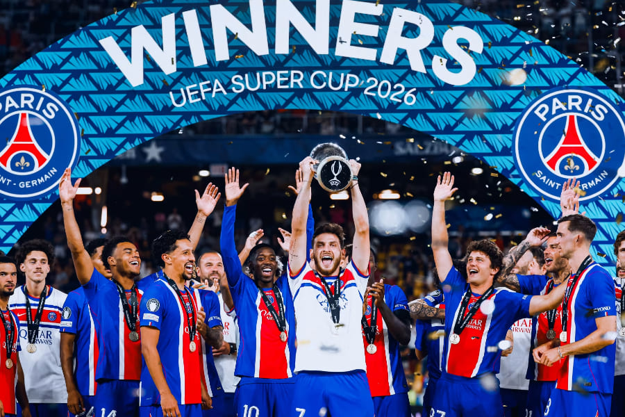 Paris gagnants à 7,9 dans la finale de la Supercoupe d&rsquo;Europe
