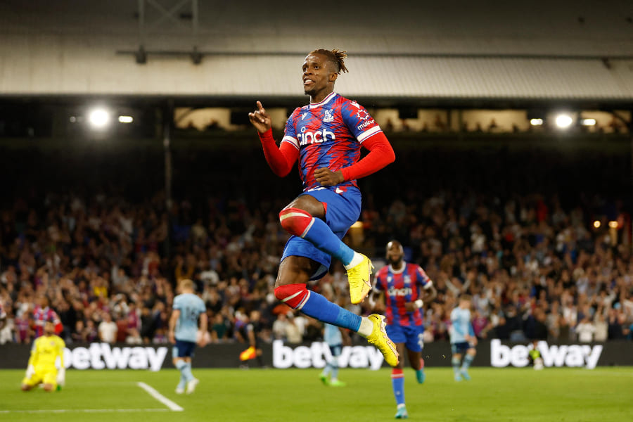 Wilfried Zaha. Site officiel de Premier League
