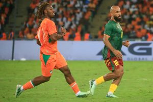 Côte d'Ivoire vs Cameroun. Page officielle des Lions Indomptables sur Facebook